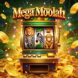 Mega Moolah slot game at Jackpot City Casino Canada